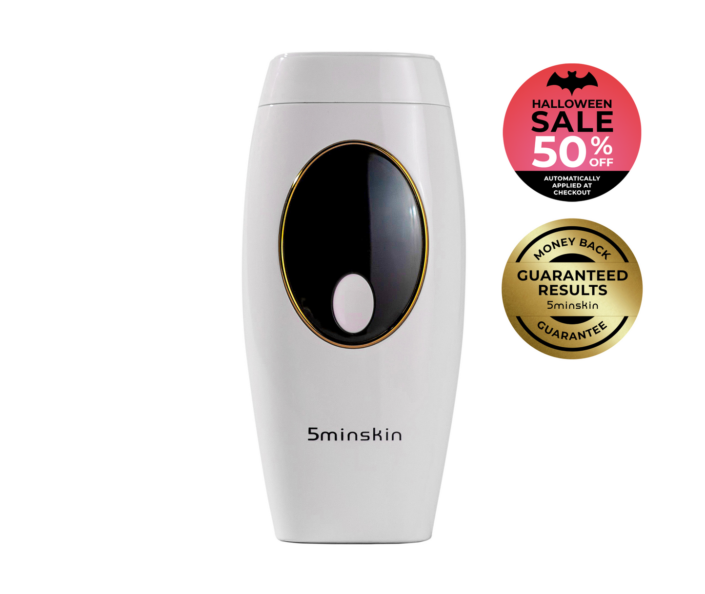5MINSKIN AT-HOME LASER HAIR REMOVAL HANDSET - 50% OFF HALLOWEEN SALE