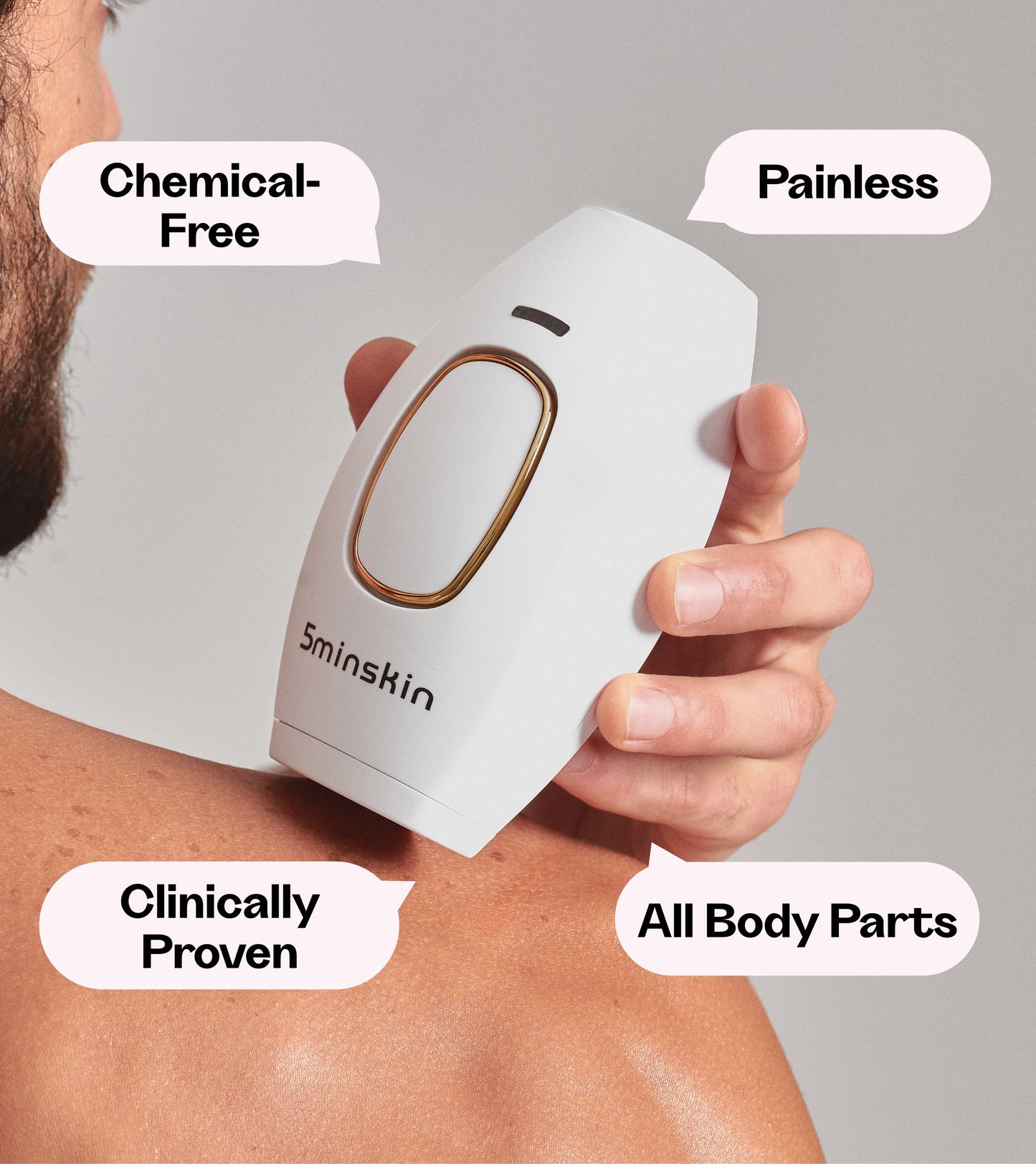 5minskin® SkinGlow - #1 Schmerzfreies IPL-Haarentfernungsgerät
