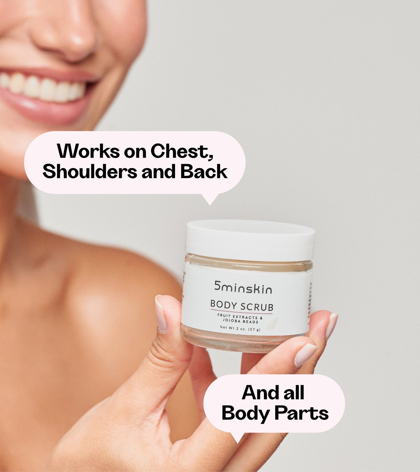 5minskin® Radiance Cleanse - Peeling-Scrub für strahlende, glatte Haut