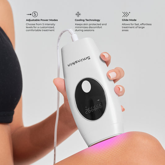 COMBINÉ D'ÉPILATION LASER À DOMICILE 5MINSKIN