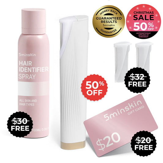 AURICULAR DE DEPILACIÓN LÁSER EN CASA 5MINSKIN