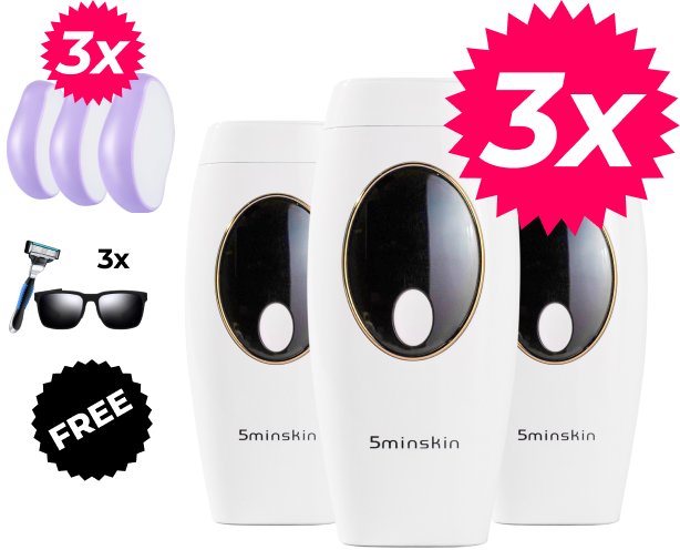 3x 5minskin IPL Devices