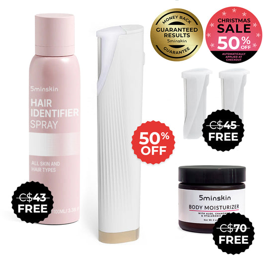 AURICULAR DE DEPILACIÓN LÁSER EN CASA 5MINSKIN